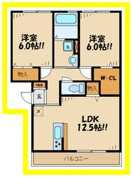 ラテールドゥの物件間取画像